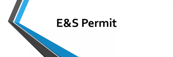 Application for an Individual Erosion and Sediment Control (E&amp;S) Permit